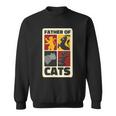 Father Of Cats Funny Sweatshirt