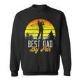 Fathers Day Best Dad By Par Funny Golf Pun Golfer Gift For Mens Sweatshirt