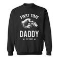 First Time Daddy 2023 Fathers Day New Dad Sweatshirt