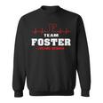 Foster Surname Last Name Family Team Foster Lifetime Member Men Women Sweatshirt Graphic Print Unisex