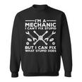 Funny Mechanic For Men Dad Car Auto Diesel Automobile Garage Sweatshirt