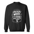 Funny Proud Husband Of A Freaking Awesome Wife Cool Gift Sweatshirt