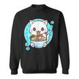 Funny Ramen Cat Kawaii Anime Ramen Cat Lovers Kawaii Neko V9 Men Women Sweatshirt Graphic Print Unisex