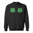 Funny Shamrock Boobs St Patricks Day Sweatshirt