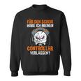 Gamer Zocker Controller Lustiges Gaming Zocken Games Spruch Sweatshirt