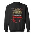 Geburtstag Königin 1. Februar Damen Sweatshirt, Besonderes Design