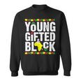 Gifted Young Black Dashiki African Pride History Month Magic V4 Sweatshirt