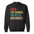Gigi The Woman The Myth The Legend Vintage Mother Day Gift Sweatshirt