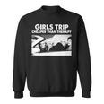Girls Trip Cheaper Than Therapy Woman Vintage Sweatshirt