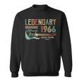 Gitarrenliebhaber 57. Geburtstag Sweatshirt, Legendär seit 1966, für Männer und Frauen