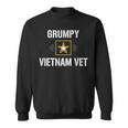 Grumpy Vietnam Vet - Men Women Sweatshirt Graphic Print Unisex