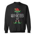 Half-Brother Elf Familie Passender Pyjama Weihnachten Elf Sweatshirt