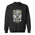 Halo Name - In Case Of Emergency My Blood Sweatshirt