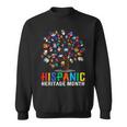 Hand Flag Tree Root Latino National Hispanic Heritage Month Sweatshirt