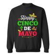 Happy Cinco De Mayo For Mexican Fiesta Costume Sweatshirt