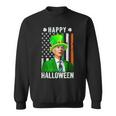 Happy Halloween Joe Biden St Patricks Day Leprechaun Hat Sweatshirt