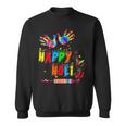 Happy Holi Color India Hindu For Women Men Kids Sweatshirt