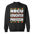 Hbcu Educated Professor Black College Grad Dashiki Men Women Sweatshirt Graphic Print Unisex