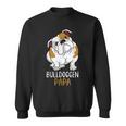 Herren Bulldoggen Papa Hundehalter Englische Bulldogge Sweatshirt