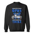 Herren Coole Opas Fahren Trike Trikefahrer Biker Triker Sweatshirt