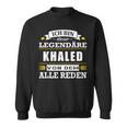 Herren Name Khaled Vorname Namensgeschenke Namenstag Sweatshirt