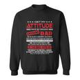 I Get My Attitude From My Freaking Awesome Dad Pullover Hoodie V2 Sweatshirt