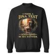 I Took A Dna Test And God Is My Father Lion Jesus Christian Sweatshirt