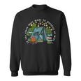 If The Stars Were Made To Worship So Will I Camping Sweatshirt