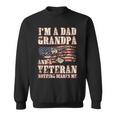 Im A Dad Grandpa And A Veteran Nothing Scares Me Sweatshirt