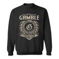 Its A Gamble Thing You Wouldnt Understand Name Vintage Sweatshirt