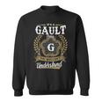 Its A Gault Thing You Wouldnt Understand Personalized Last Name Gault Family Crest Coat Of Arm Sweatshirt