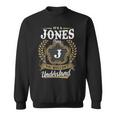 Its A Jones Thing You Wouldnt Understand Personalized Last Name Jones Family Crest Coat Of Arm Sweatshirt
