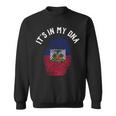 Its In My Dna Fingerprint | Prideful Haitian Gift Sweatshirt