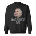 Joe Biden Worst President Ever Sweatshirt