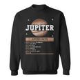 Jupiter Facts - Jupiter Planet Space Lover Sweatshirt Jupiter Facts - Jupiter Planet Space Lover Sweatshirt