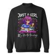 Just A Girl Who Loves Anime Ramen And Sketching Japan Anime Sweatshirt