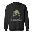 Kellys Heroes Why Dont You Knock It Off With Them Negative Waves V2 Men Women Sweatshirt Graphic Print Unisex