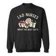 Labor And Delivery Nurse Christmas Matching Midwife Xmas Men Women Sweatshirt Graphic Print Unisex