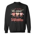 Labor And Delivery Tech L&D Valentines Day Groovy Heart Sweatshirt