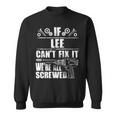 Lee Gift Name Fix It Funny Birthday Personalized Dad Idea Sweatshirt