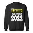 Legendärer Vater und Mutter, Dieses Kind 2022 Geboren Sweatshirt