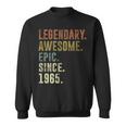 Legendary Awesome Epic Since Vintage 1965 57Th Birthday Sweatshirt