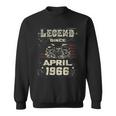 Legende Seit April 1966 Geboren Im April 1966 Sweatshirt