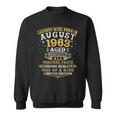 Legenden August 1963 Geboren - 59. Geburtstag Sweatshirt für Jubilare