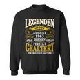 Legenden Sind Im August 1963 Geboren 60 Geburtstag Lustig Sweatshirt