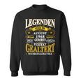 Legenden Sind Im August 1968 Geboren 55 Geburtstag Lustig Sweatshirt