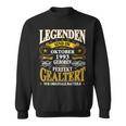 Legenden Sind Im Oktober 1993 Geboren 30 Geburtstag Lustig V2 Sweatshirt