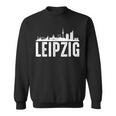 Leipzig Skyline Geschenk Stadt Für Leipziger Sweatshirt