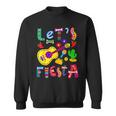 Lets Fiesta Cinco De Mayo Mexican Guitar Fiesta Sweatshirt