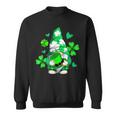 Love Gnomes Irish Shamrock St Patricks Day Four Leaf Clover Sweatshirt